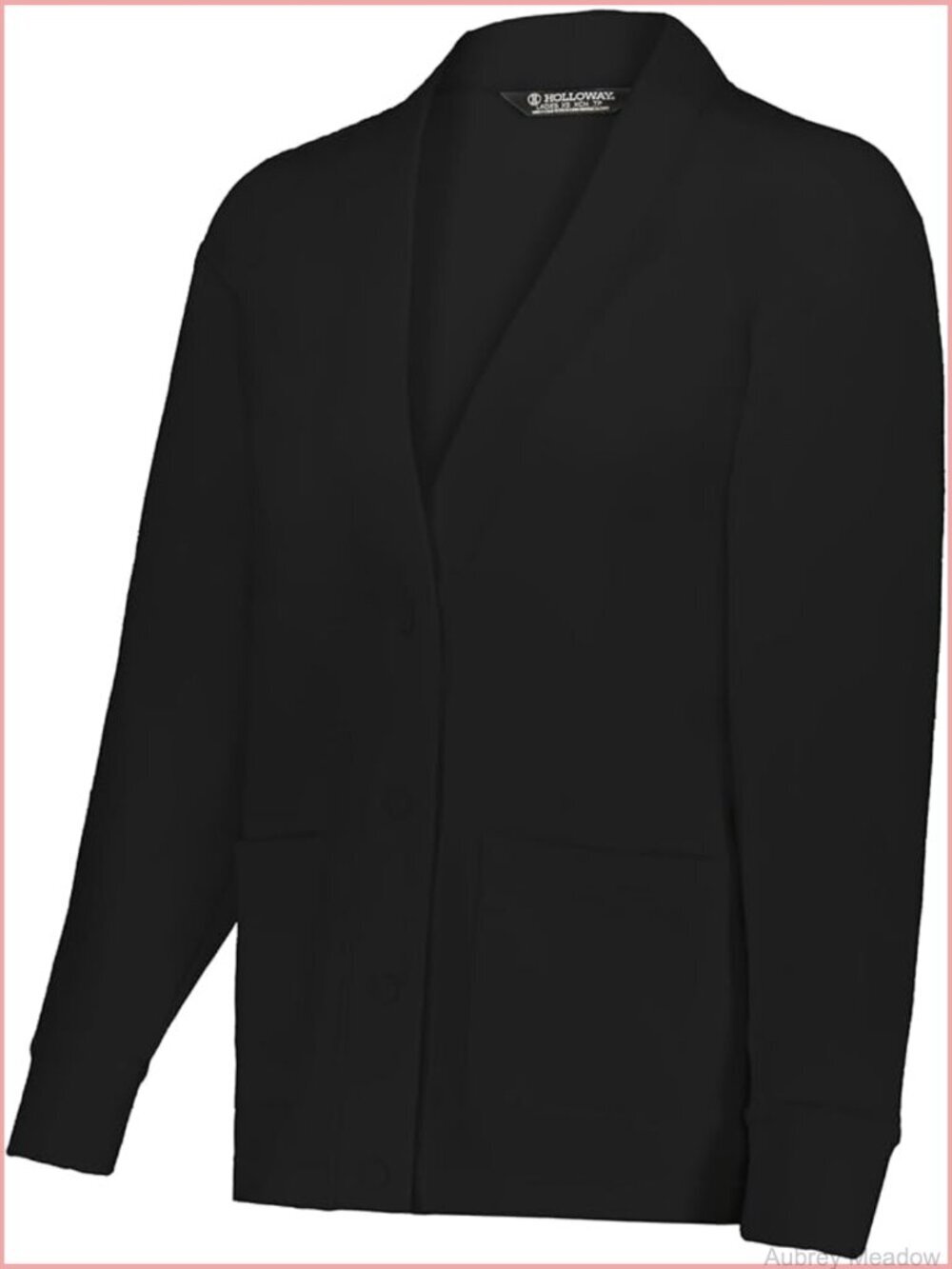 Snap Front Cardigan with Patch Pockets